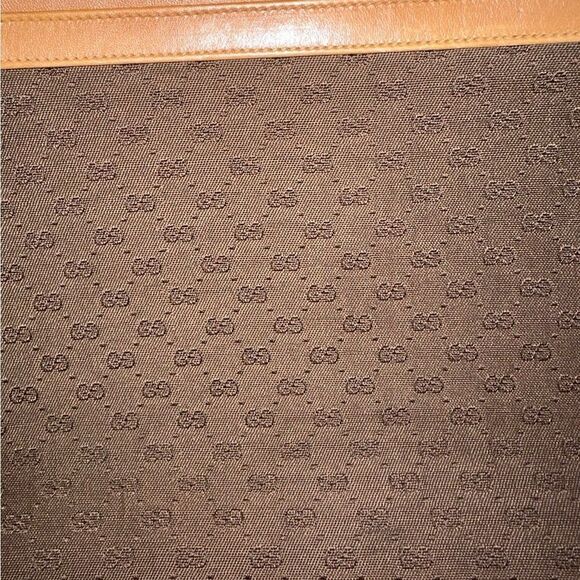 Gucci brown horsebit gg canvas should bag - Picture 6 of 16